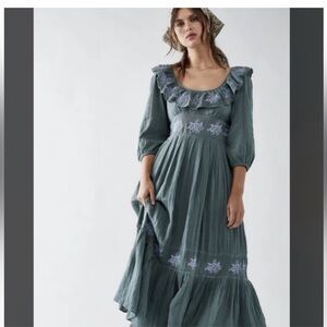 NWOT  Free People Lovers Lane Green
Maxi Dress Sz S/P.  Never used or worn!